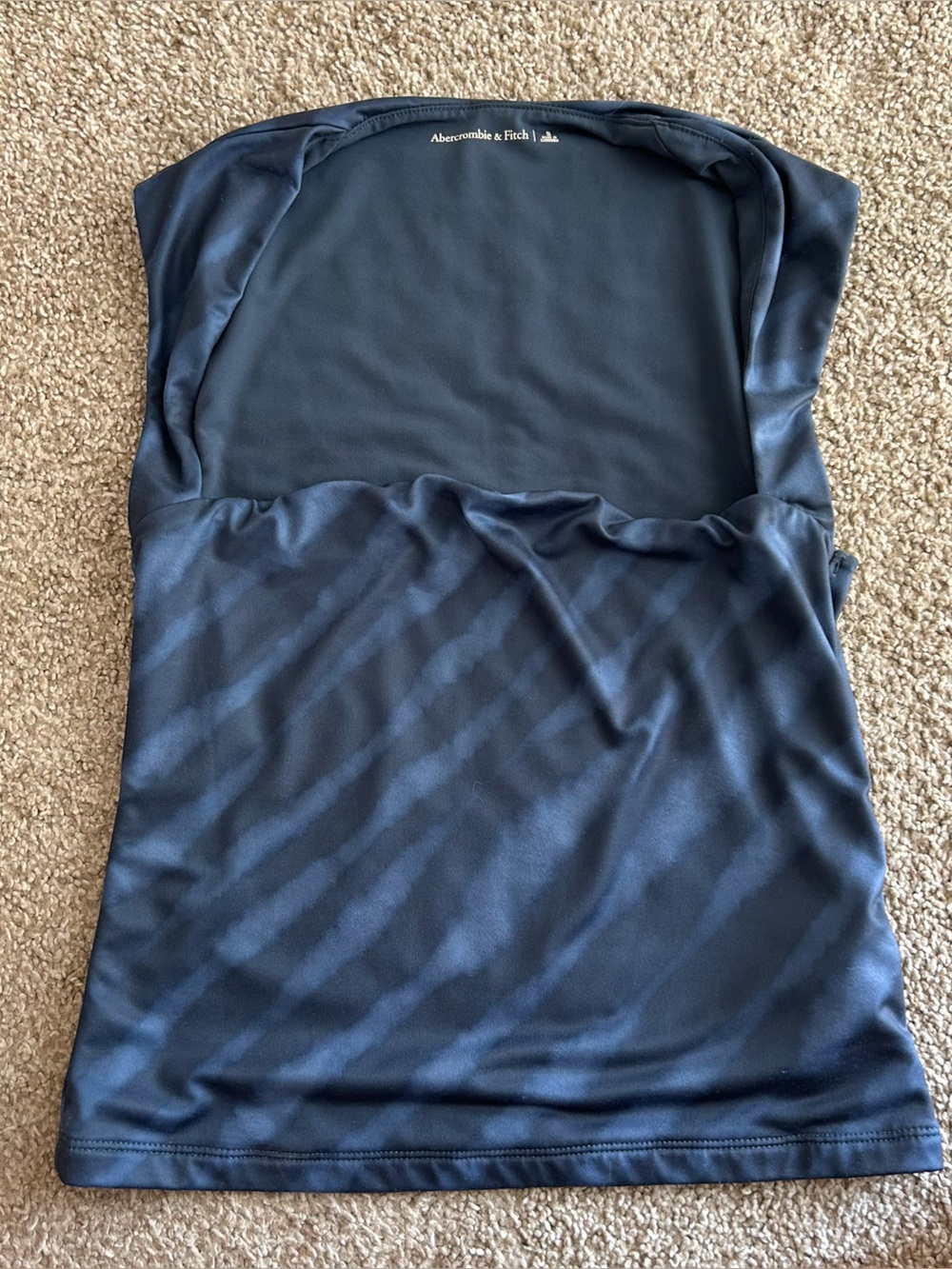Abercrombie & Fitch Navy Square neck Top
